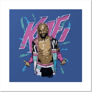 Kofi Kingston Lightning Posters and Art